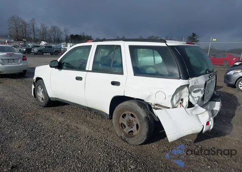 2006 Chevrolet Trailblazer Ls из США, поврежденный, VIN 1GNDT13S662122099